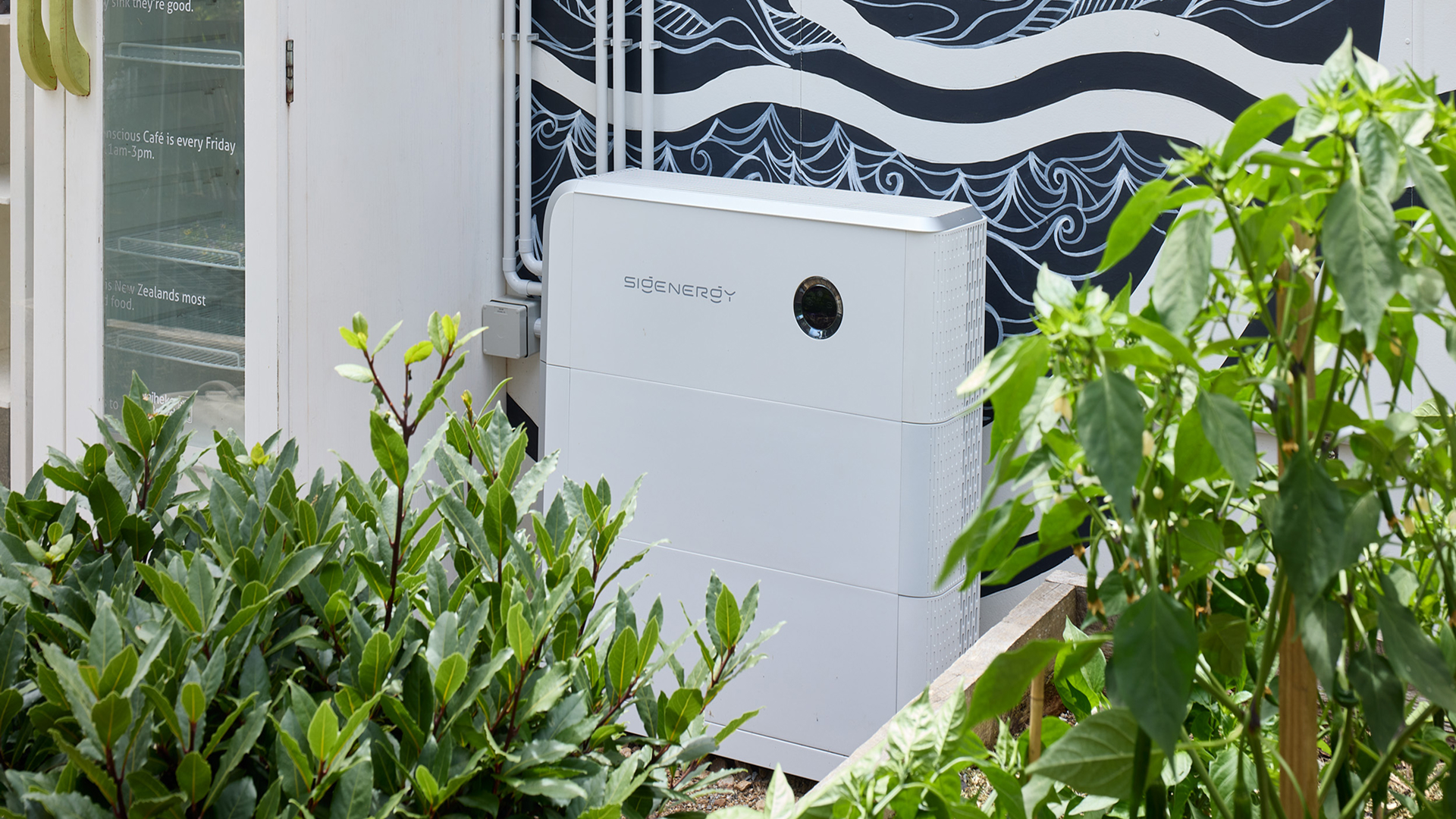 Sigenergy Hybrid Inverter installed at Waiheke Sustainability Centre
