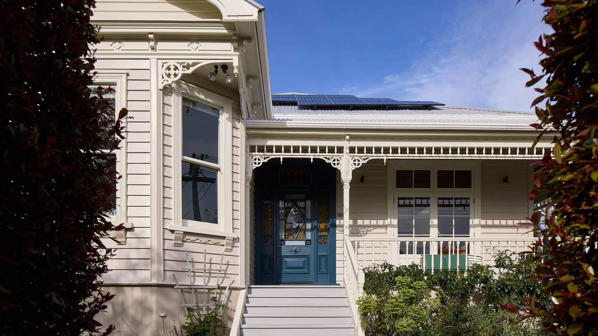 Living House interior showcasing sustainable upgrades